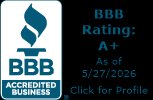 BBB A Plus rating badge
